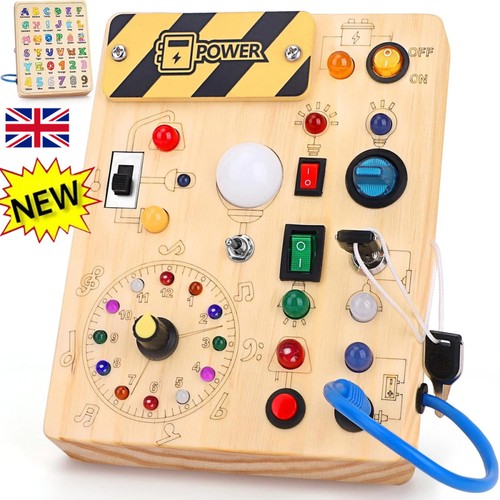 Montessori busy board led - w/,