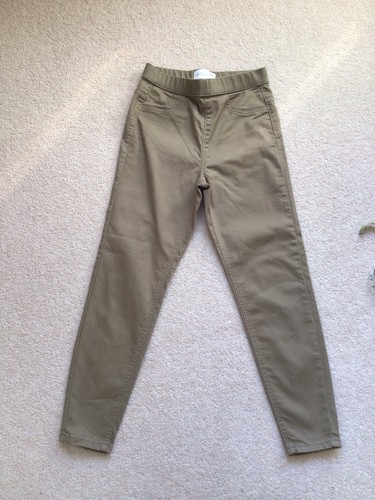 Ladies jeggings beige size - jeggings,