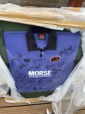 London Scottish Rugby Union Signed And Framed Shirt - Late 90’s - Early 2000’s