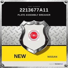 Genuine Nissan Plate Assembly