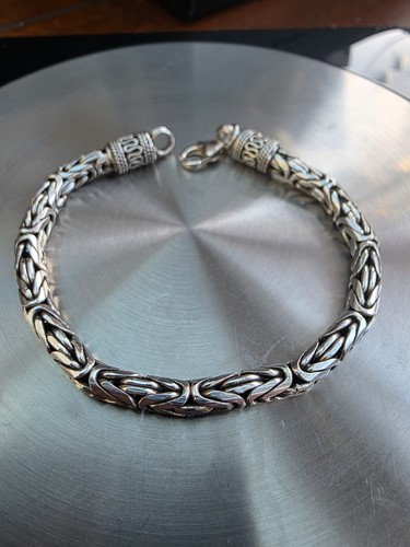 925 silver byzantine - 925, bracelet