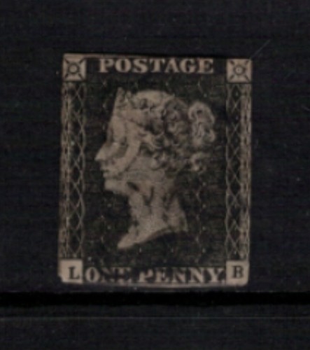 Great britain penny black - great,