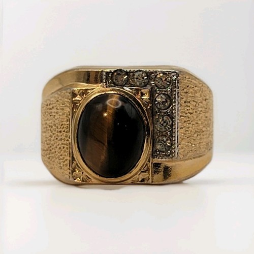Vintage asymmetric tigers eye - vintage,