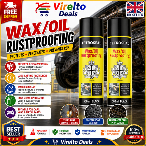 Tetroseal wax oil black - tetroseal, car