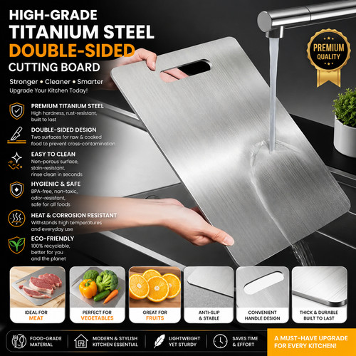 Titanium steel double - steel,