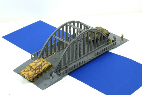 Steel arch bridge - steel,