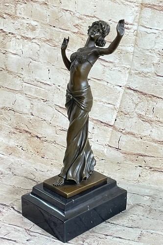 Art deco bronze dancer - dancer, ballet