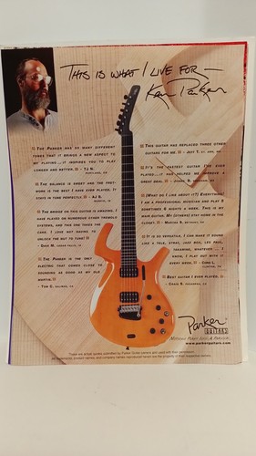 Parker fly guitars ken - parker,