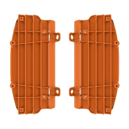 Ktm orange radiator louvers - ktm,