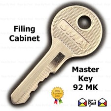 Filing Cabinet Master Key Lowe Fletcher Triumph Bisley Ronis Silverline M92