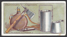 CHURCHMAN - BOY SCOUTS, 3RD SERIES (BROWN) - #5 THE SCOUT'S EQUIPMENT