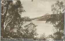 Loch Rannoch & Peak Of shiehallion Real Photo 1929