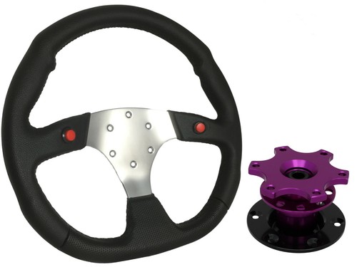 Chrome sports steering - f1,