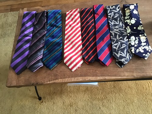 Job lot designer silk ties - job,