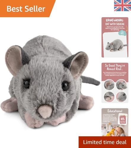 Living nature rat with - living,
