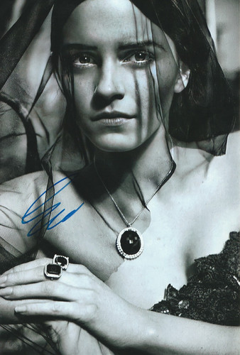 Signed autographed emma watson - signed,