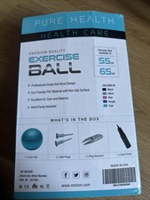 YOGA GYM BALL 65CM ANTI BURST PREGNANCY EXERCISE SWISS FITNESS ABS