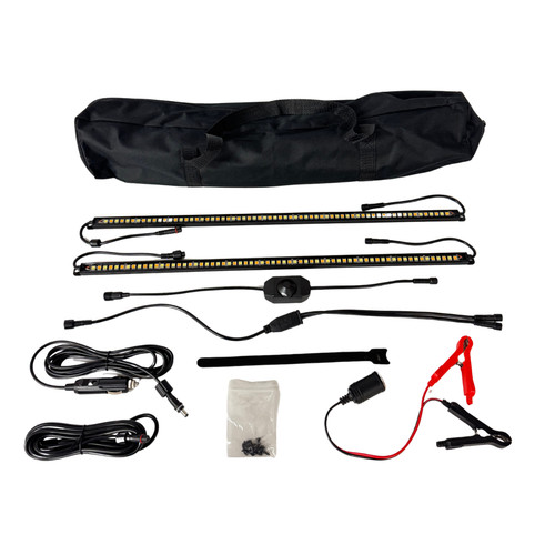 12v camping light kit 2x - -,