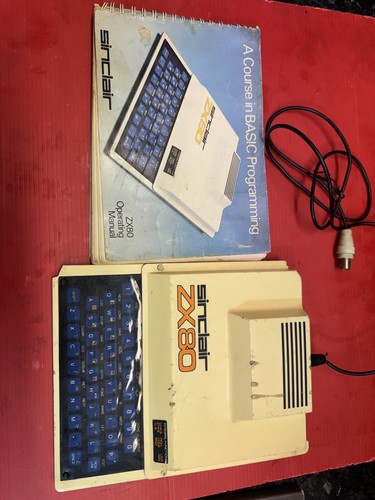 Sinclair zx80 vintage computer - sinclair,