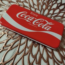 Coca-Cola Metal Pencil Case