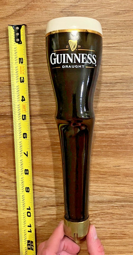 Guinness beer tap handle knob - beer,