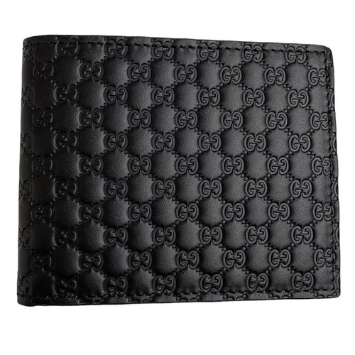Gucci black leather - black,