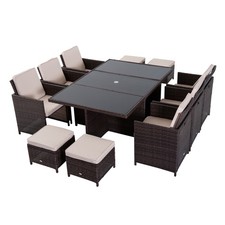 Rattan Garden Large Dinning