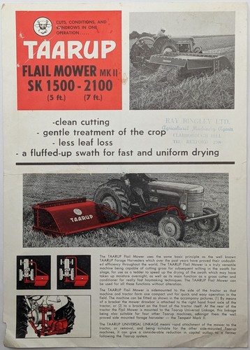 Vintage taarup flail - vintage, mower
