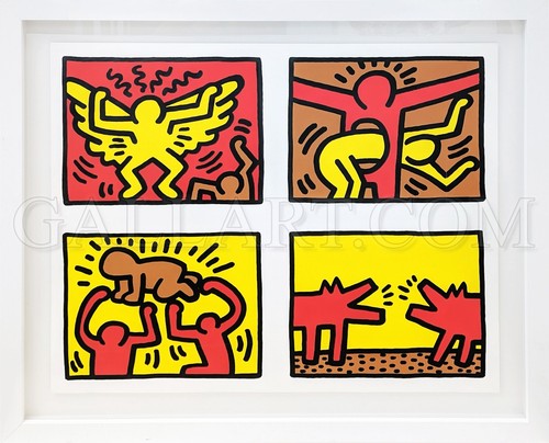 Keith haring pop shop quad - keith,