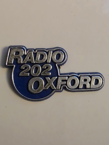 Radio 202 oxford - 202, badge.