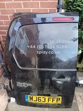 Rear Door For 2013 Citroen Berlingo Enterprise 