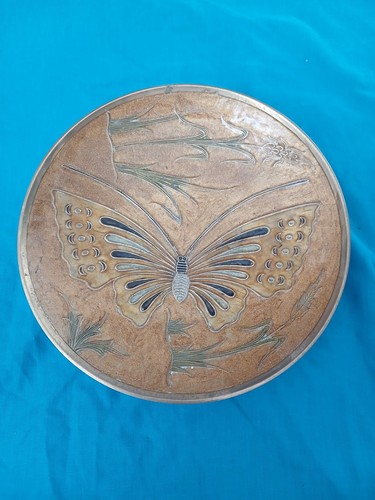 Vintage brass and enamel - vintage,