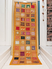 HANDMADE PATCHWORK SARI WALL