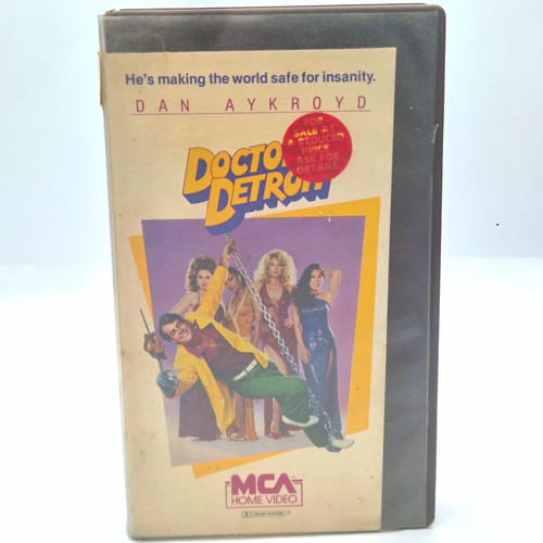 Doctor detroit vhs 1983 dan - detroit,