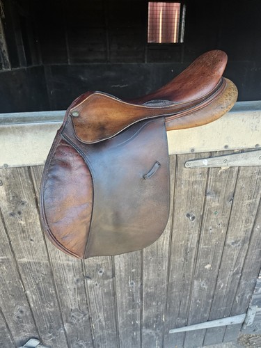 Pessoa brown jump saddle - brown,