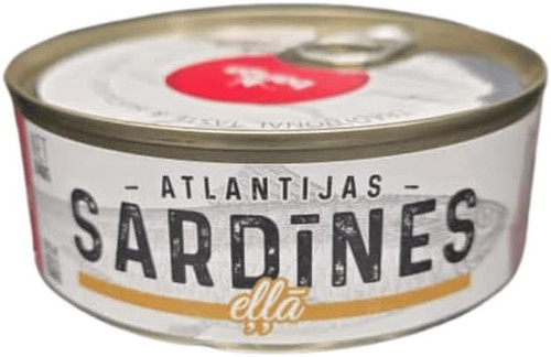 Atlantic sardines oil - in, tin