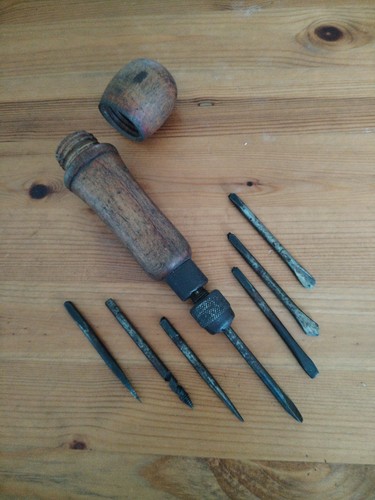 Vintage boxwood brass - 🇬🇧,