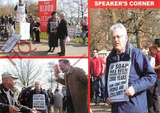 Picture Postcard_ London, Speakers Corner (Multiview) [The Caravan Gallery]