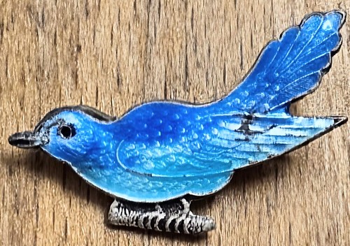 Vintage art deco - art, bluebird