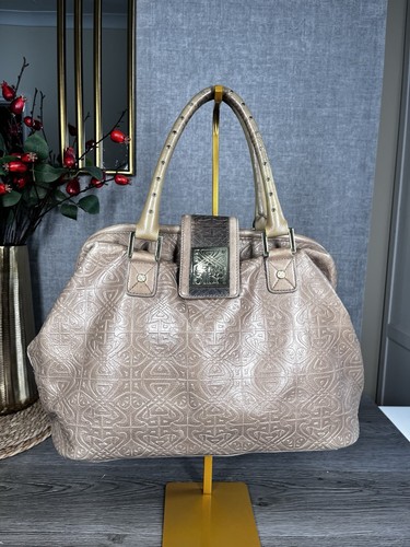 Biba large leather handbag - biba,