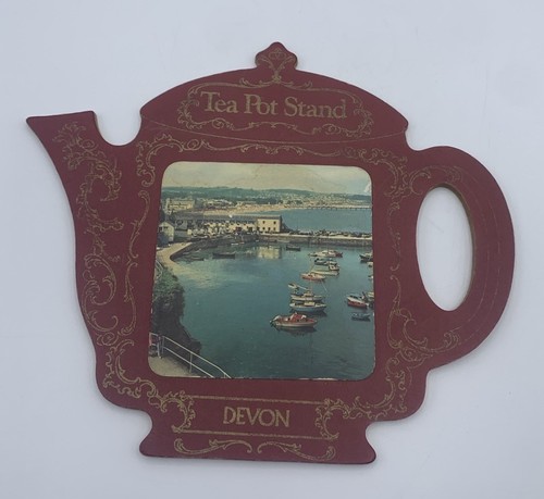 Vintage paignton cork teapot - paignton,