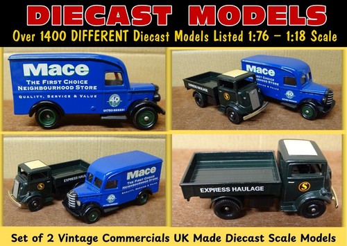 Pair vintage commercials - pair,