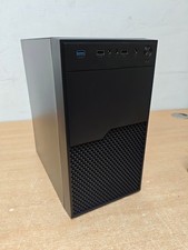 Vida Enterprise Micro ATX Office PC Case USB 3.0 mATX 1x 120mm Fan Black Tower 2