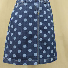 Boden Blue Denim Skirt UK Size