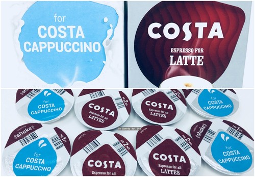 Tassimo costa strong - costa, latte