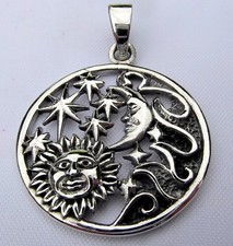 Sterling Silver (925)  Sun