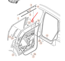 New Audi Q7 4L Rear Right Door
