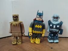 3 X KUBRICK BEARBRICK ACTION FIGURES DC Comics~ Mr Freeze, Scarecrow & batwoman 