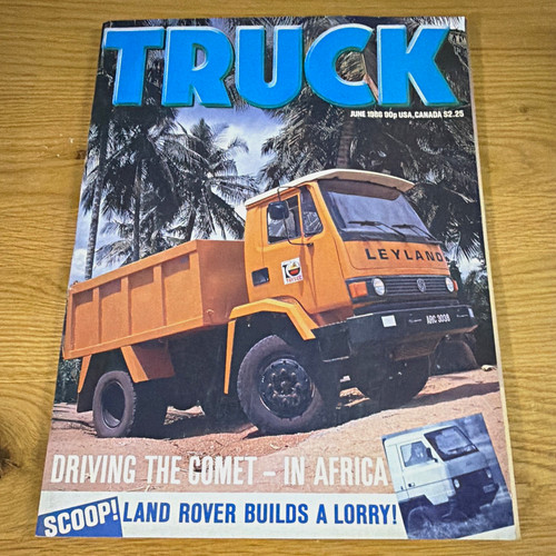 Truck magazine june 1989 - magazine,