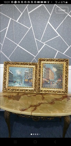 Original oil board - on,